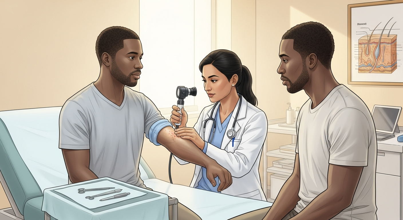 When to See a Doctor for a Rash — medical illustration