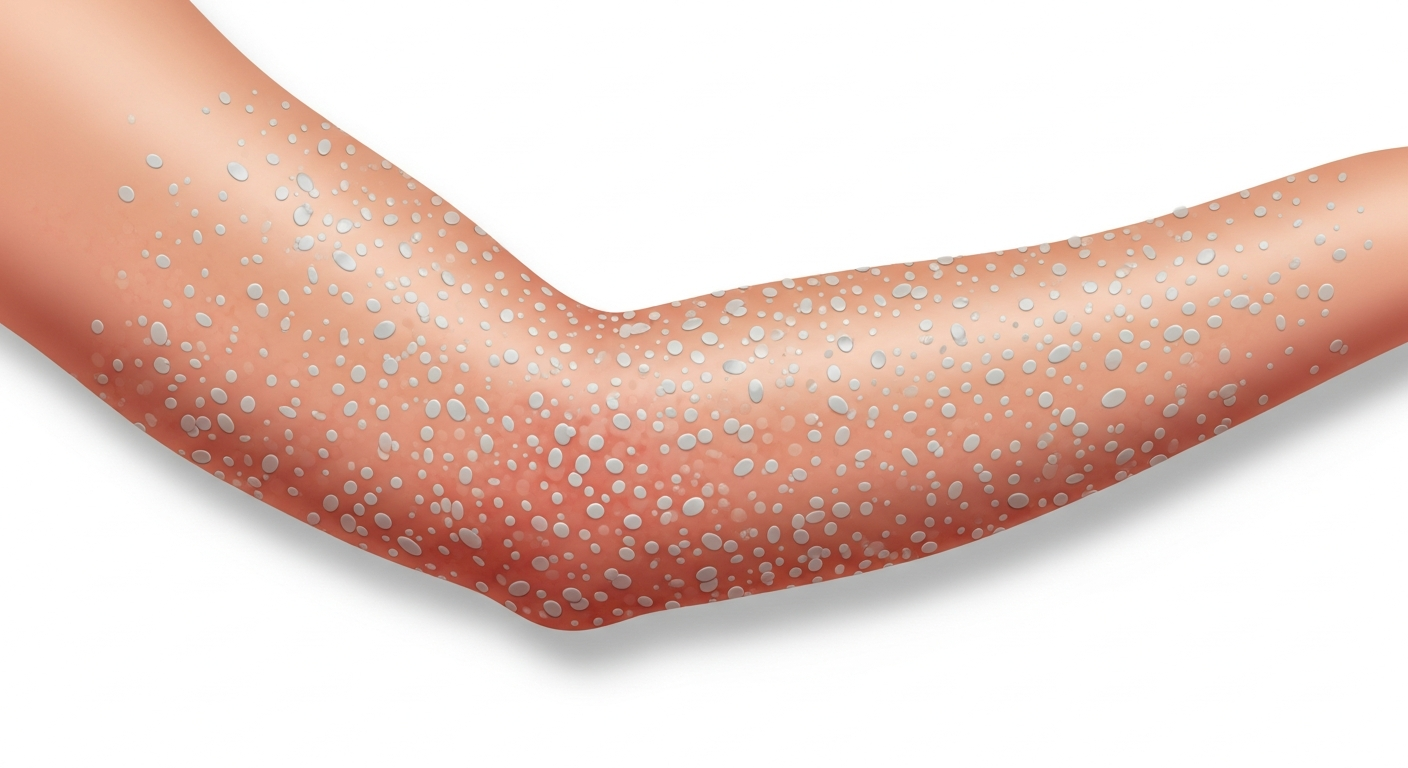 Psoriasis: Plaque and Guttate — medical illustration