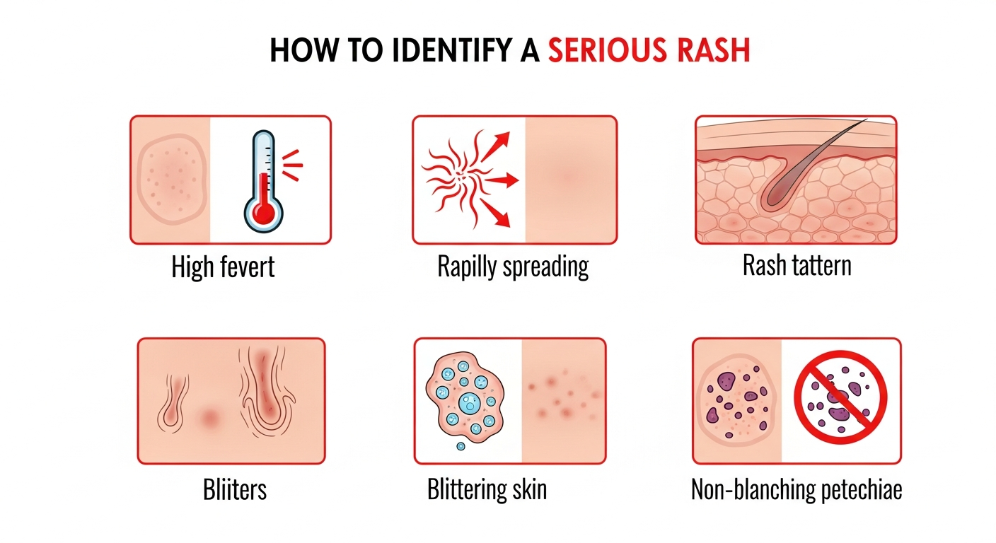 Rash with Fever: Causes, Ranked Diagnosis, and When It Is an Emergency medical illustration